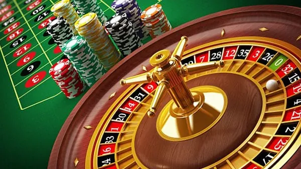 Abstract representation of robust cybersecurity for online casinos, with a padlock and secure data streams